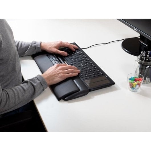 Ratón Mousetrapper Delta Extended USB 4000DPI Noir Barre de contrôle Ergonomique