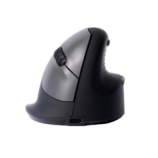 Ratón R-Go Tools HE Break Inalámbrico 2500 DPI Negro Ergonomía Pausa LED