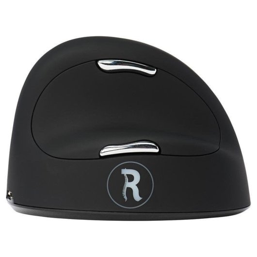 Ratón R-Go Tools HE Break Inalámbrico 2500 DPI Negro Ergonomía Pausa LED