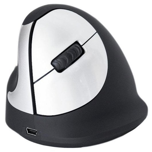 Ratón R-Go Tools HE Break inalámbrico Bluetooth 1750DPI negro LED pausas