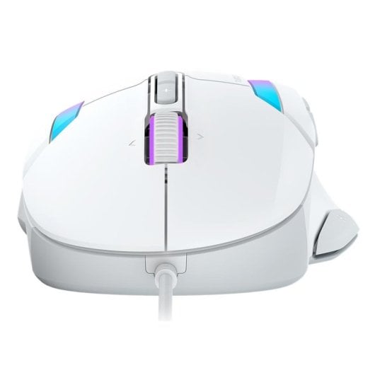 Mouse Turtle Beach Kone II Cablato 26000 DPI Bianco RGB 7 Tasti