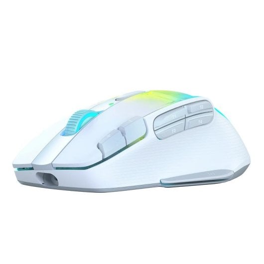 Ratón Turtle Beach Kone XP Air Inalámbrico RF Bluetooth 19000 DPI Blanco RGB Base de carga