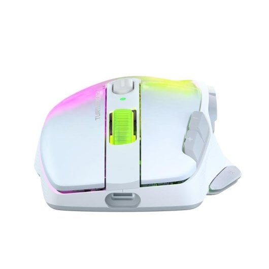 Ratón Turtle Beach Kone XP Air Inalámbrico RF Bluetooth 19000 DPI Blanco RGB Base de carga
