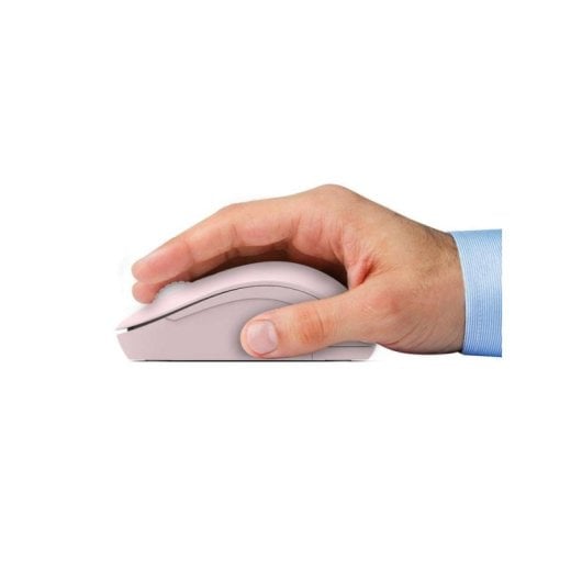 Ratón Port Designs 900541 inalámbrico RF Wireless 1600 DPI rosa doble receptor USB-C y USB-A