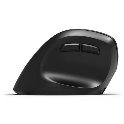 Maus Port Designs 910008 Bluetooth 2400 DPI Schwarz Ergonomisch Vertikal Linkshänder
