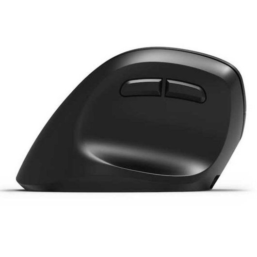 Maus Port Designs 910008 Bluetooth 2400 DPI Schwarz Ergonomisch Vertikal Linkshänder