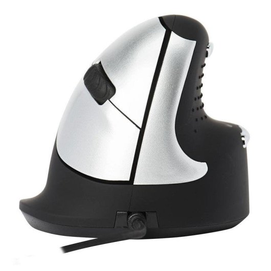 Ratón R-Go Tools HE Break Câblé 3500 DPI Noir Ergonomique Pause LED