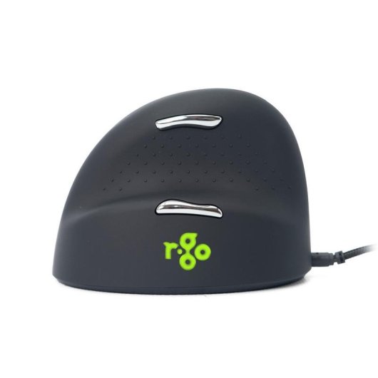 Maus R-Go Tools HE Break Kabelgebunden 3500 DPI Schwarz Vertikal LED Pause Linkshänder