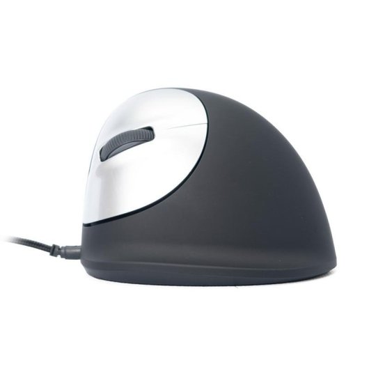 Maus R-Go Tools HE Break Kabelgebunden 3500 DPI Schwarz Vertikal LED Pause Linkshänder