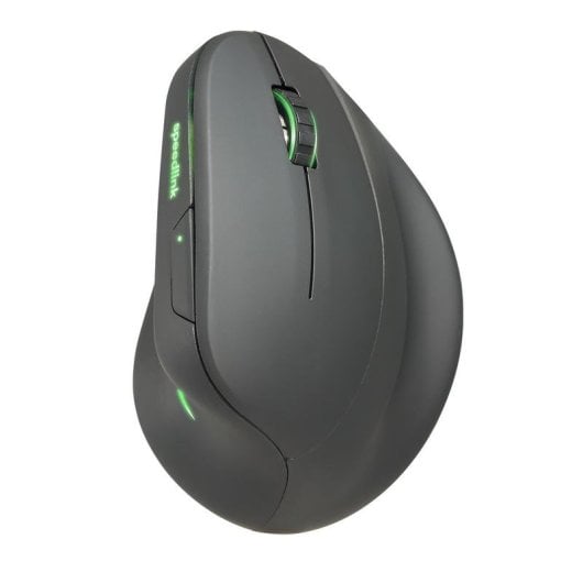 Mouse Speed Link SL-630026-BK Wireless 3200DPI Nero Ergonomico Verticale Illuminato
