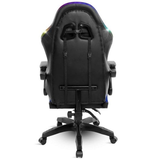 Chaise gaming Spirit of Gamer SOG-GCSRG Sirius RGB simili cuir dossier inclinable RGB