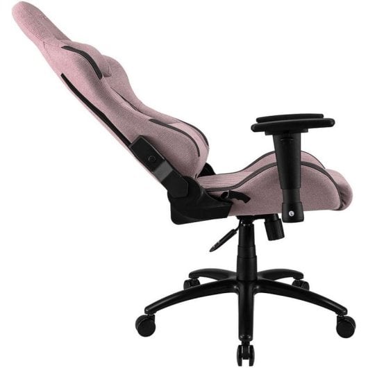 Chaise gaming REKT ULTIM8RSPK tissu rose accoudoirs 3D dossier inclinable 160°