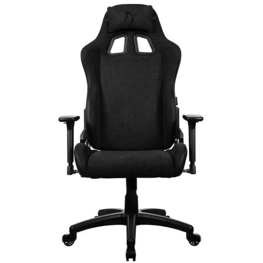 Sedia gaming Arozzi AVANTI-SFB-PBK Tessuto Soft Fabric Nero Reclinabile 3D