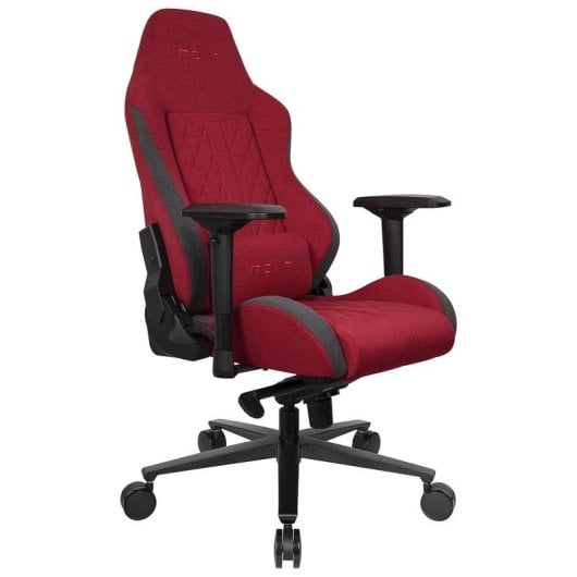 Chaise gaming REKT ULTIM8-RD tissu rouge dossier 180° accoudoirs 4D 150 kg