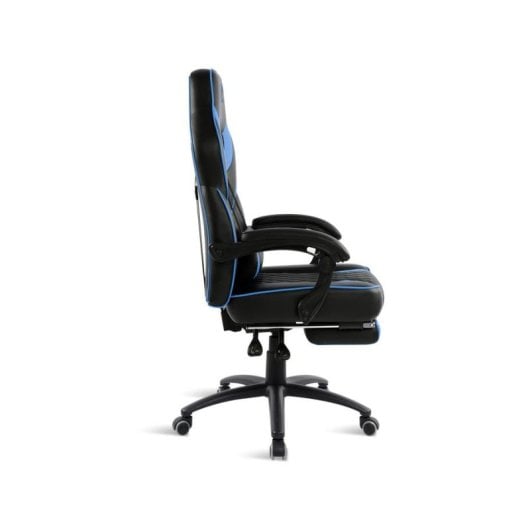 Chaise gaming Spirit of Gamer SOG-GCMBL Mustang Bleu simili cuir, appui-tête, lombaires