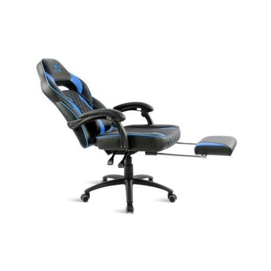 Chaise gaming Spirit of Gamer SOG-GCMBL Mustang Bleu simili cuir, appui-tête, lombaires