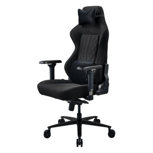 Chaise gaming REKT ULTIM8 Business tissu Elastron repose-bras 4D noire