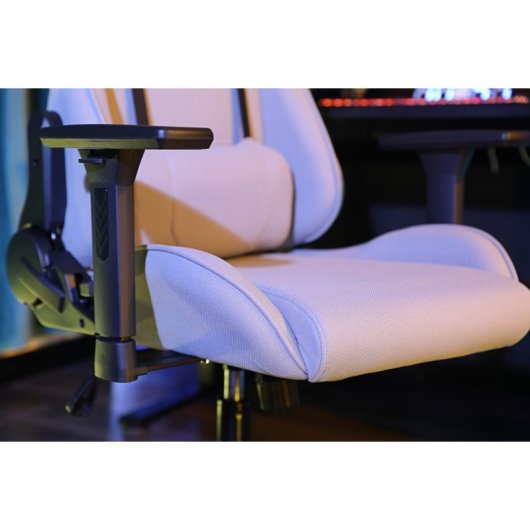 Gaming-Stuhl The G-Lab K Seat Platinium Grau 3D-Armlehnen ergonomisch 120 kg