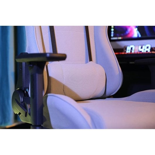 Gaming-Stuhl The G-Lab K Seat Platinium Grau 3D-Armlehnen ergonomisch 120 kg