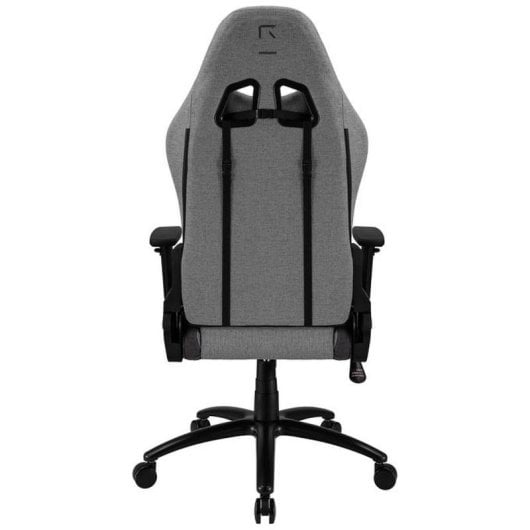 Chaise Gaming REKT ULTIM8RSDGY tissu gris foncé accoudoirs 3D dossier inclinable 160º