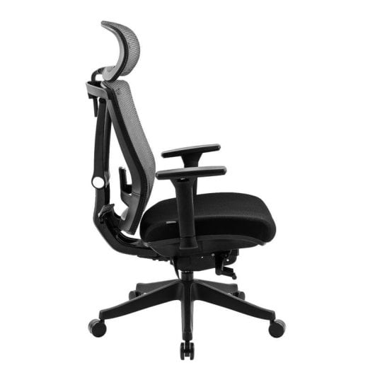 Chaise REKT OFFICERNNV2 Mesh Noir accoudoirs 3D réglables soutien lombaire