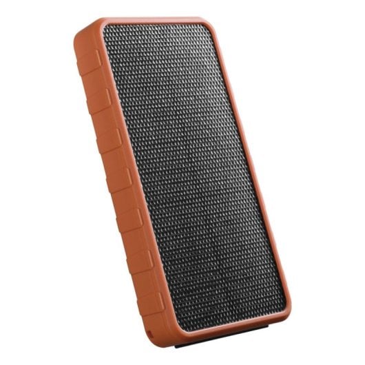 Power bank Cellularline Solar 10000mAh panel solar ETFE resistente naranja