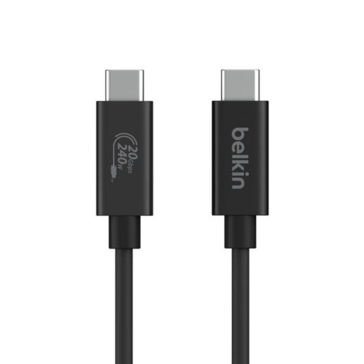 Cavo USB-C Belkin INZ004BT2MBK 2m USB4 20Gbps 240W Thunderbolt 4K60Hz Nero