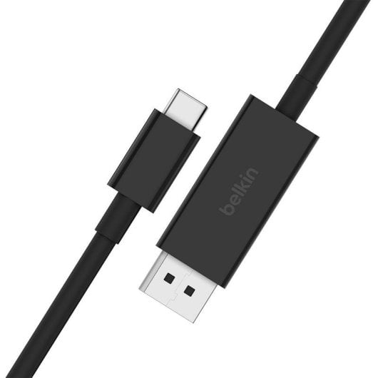 Adaptador de Cabo Belkin AVC014bt2MBK USB-C DisplayPort 2 m HDR 8K
