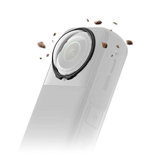Protector de lente Insta360 X5 magnético vidrio templado resistente