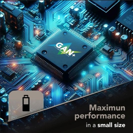 Cargador Cellularline Multipower Micro 65W ultracompacto 3 puertos USB-C GaN carga rápida