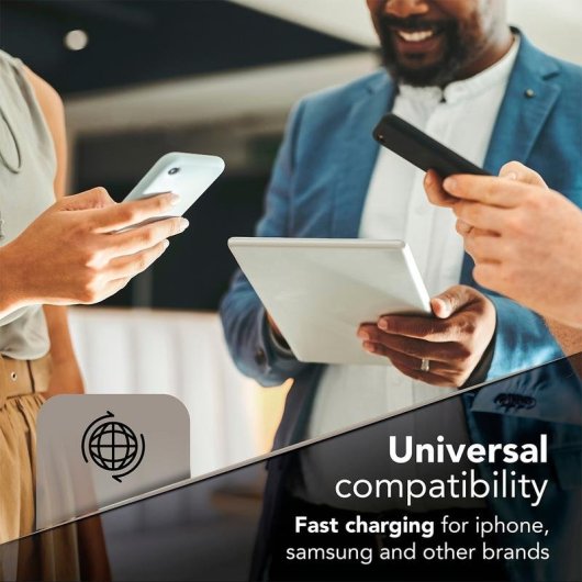 Chargeur Cellularline MULTIPOWER DESK 65W GaN 4 ports USB-C et USB-A charge rapide