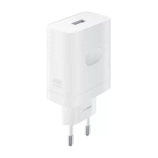 Carregador USB-A 45W SuperVOOC Realme RMTC45W branco