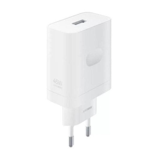 Cargador realme RMTC45W SuperVOOC 45W carga rápida USB-A blanco