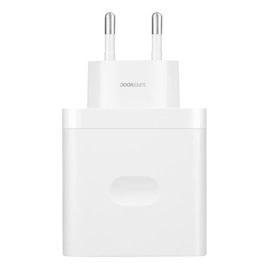 Cargador realme RMTC45W SuperVOOC 45W carga rápida USB-A blanco