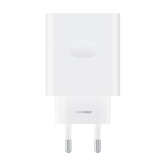 Carregador USB-A 45W SuperVOOC Realme RMTC45W branco