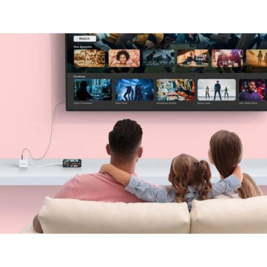 Cargador AVerMedia GC313 100W USB-C Power Delivery GaN HDMI Multiplataforma