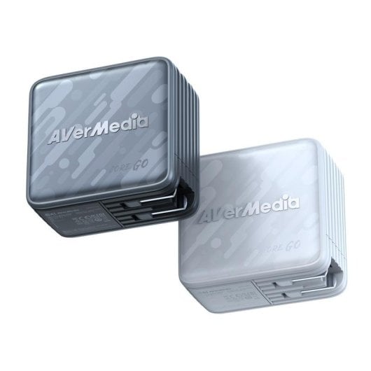 Cargador AVerMedia GC313 100W USB-C Power Delivery GaN HDMI Multiplataforma