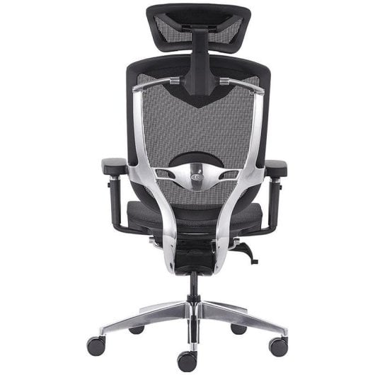 Chaise REKT RGOMAXBIZ polypiel et maille soutien lombaire 4D noire