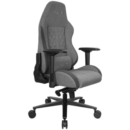 Fauteuil gaming REKT ULTIM8 Antracite tissu accoudoirs 4D dossier inclinable
