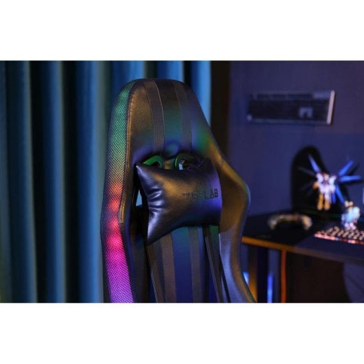 Gaming Stuhl The G-Lab K-SEAT ELECTRON EX 3D Armlehnen Kunstleder Schwarz