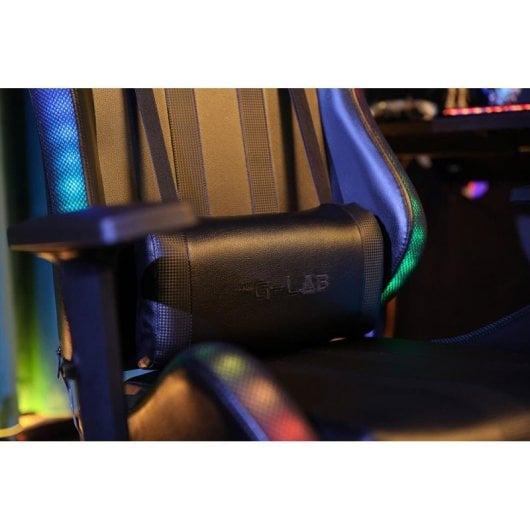 Gaming Stuhl The G-Lab K-SEAT ELECTRON EX 3D Armlehnen Kunstleder Schwarz