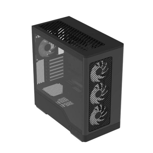 Boîtier PC AeroCool D520A ACCM-DS05143.11 ARGB Verre Trempé ATX Noir