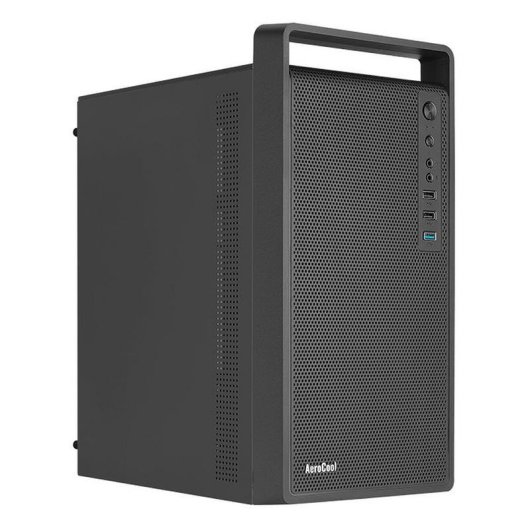 Boîtier mini tour AeroCool CS-109-S Noir panneau mesh Micro ATX