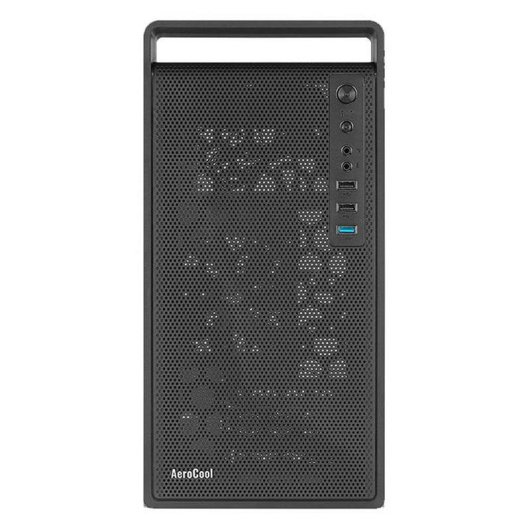 Boîtier mini tour AeroCool CS-109-S Noir panneau mesh Micro ATX