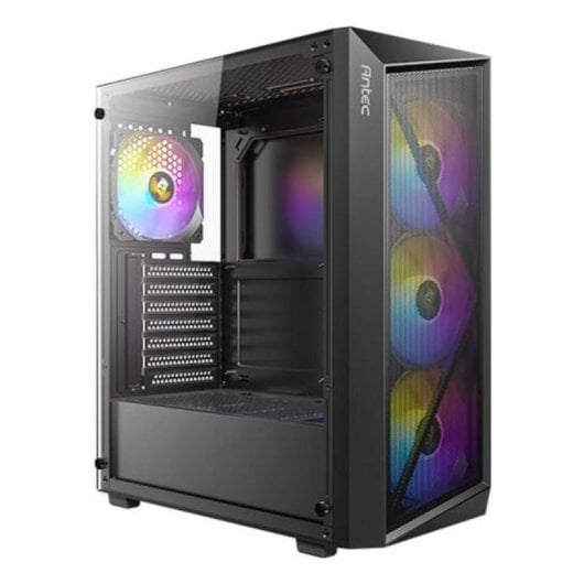 PC-Gehäuse Antec AX67 ARGB Midi Tower Schwarz 4x120mm ARGB Lüfter Glasfenster
