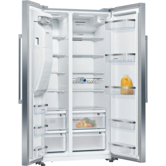 Frigorífico Americano Bosch KAD93AIDP No Frost 179cm 562L D Inox Dispensador Água Gelo