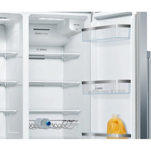 Frigorífico Americano Bosch KAD93AIDP No Frost 179cm 562L D Inox Dispensador Água Gelo