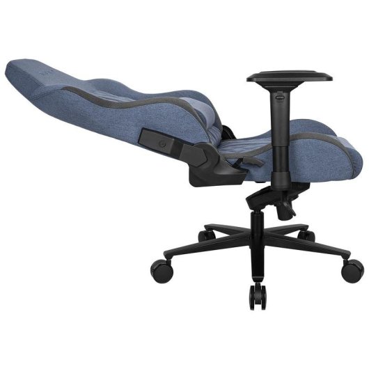 Chaise gaming REKT ULTIM8-BL tissu bleu dossier inclinable 180° accoudoirs 4D