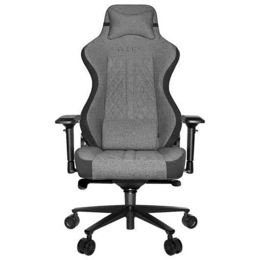 Chaise gaming REKT ULTIM8 Plus DGY tissu premium Elastron accoudoirs 4D