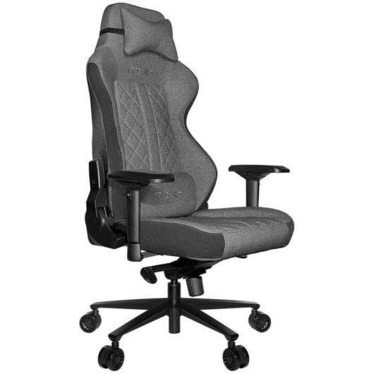 Chaise gaming REKT ULTIM8 Plus DGY tissu premium Elastron accoudoirs 4D